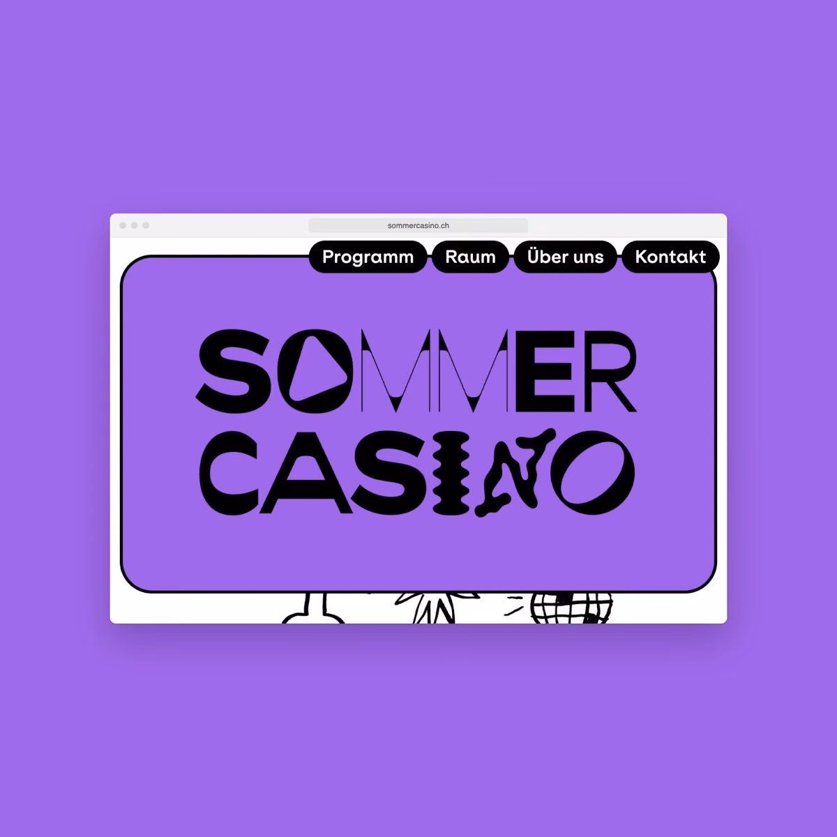 Sited post: Sommercasino on violet