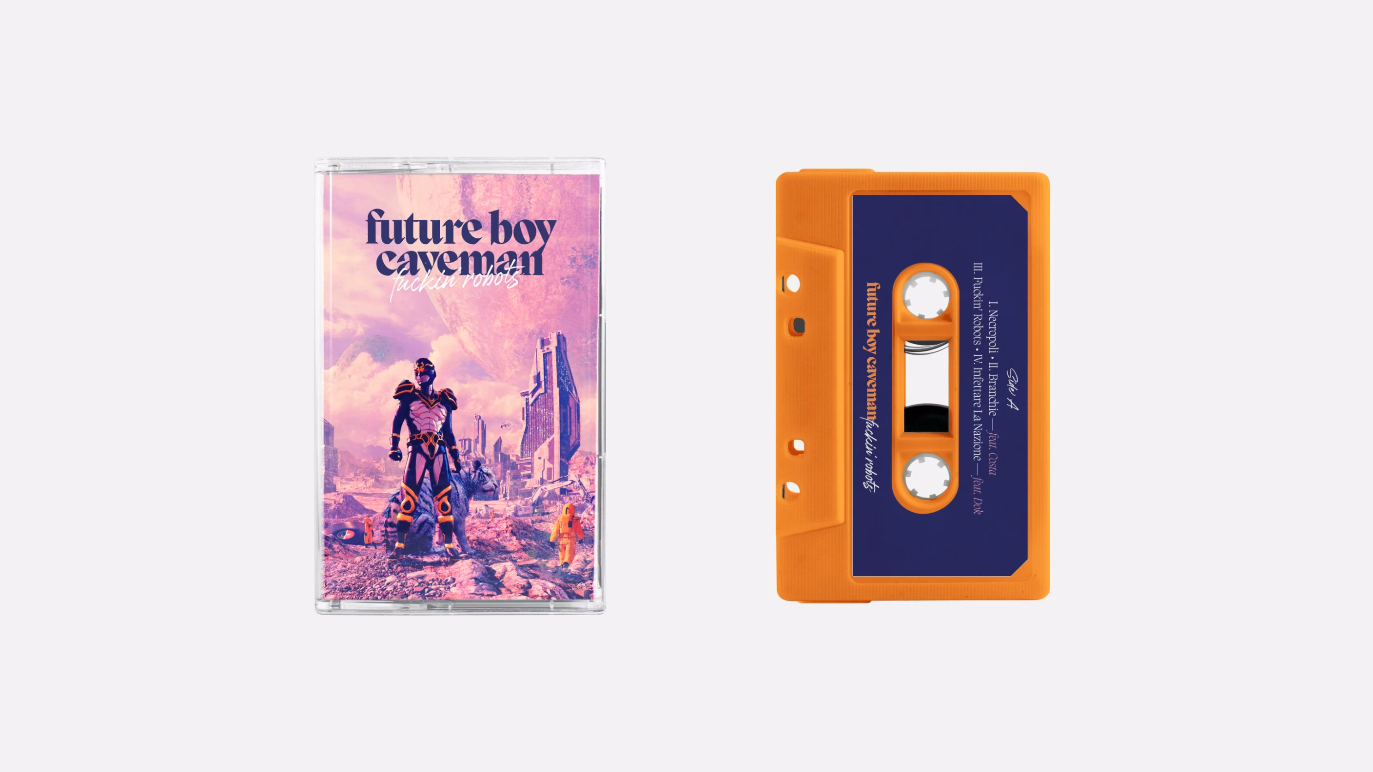 Spessore cassettes: case and tape of each release